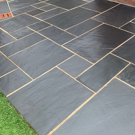 Steam Cleaned Patio